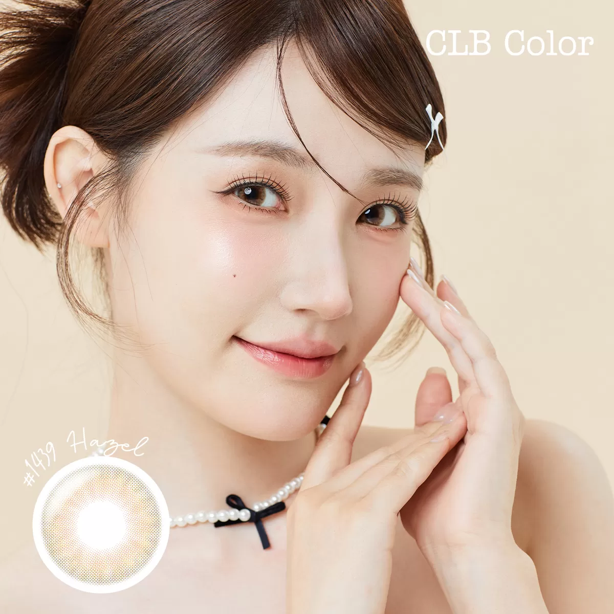 CLB Color波斯霓彩彩色月拋1片裝-L1439淡褐之秋