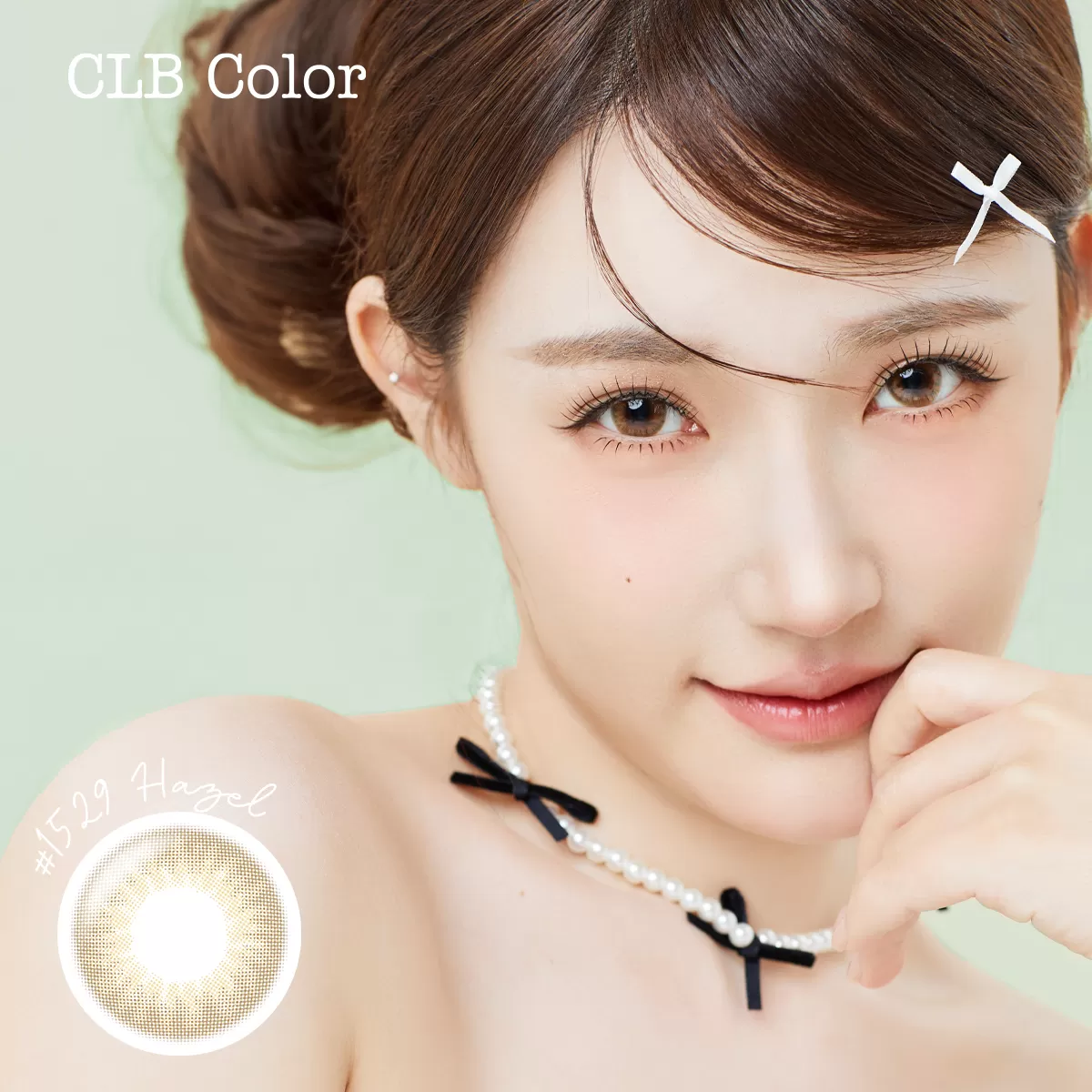 CLB Color波斯霓彩彩色月拋1片裝-L1529褐色月亮