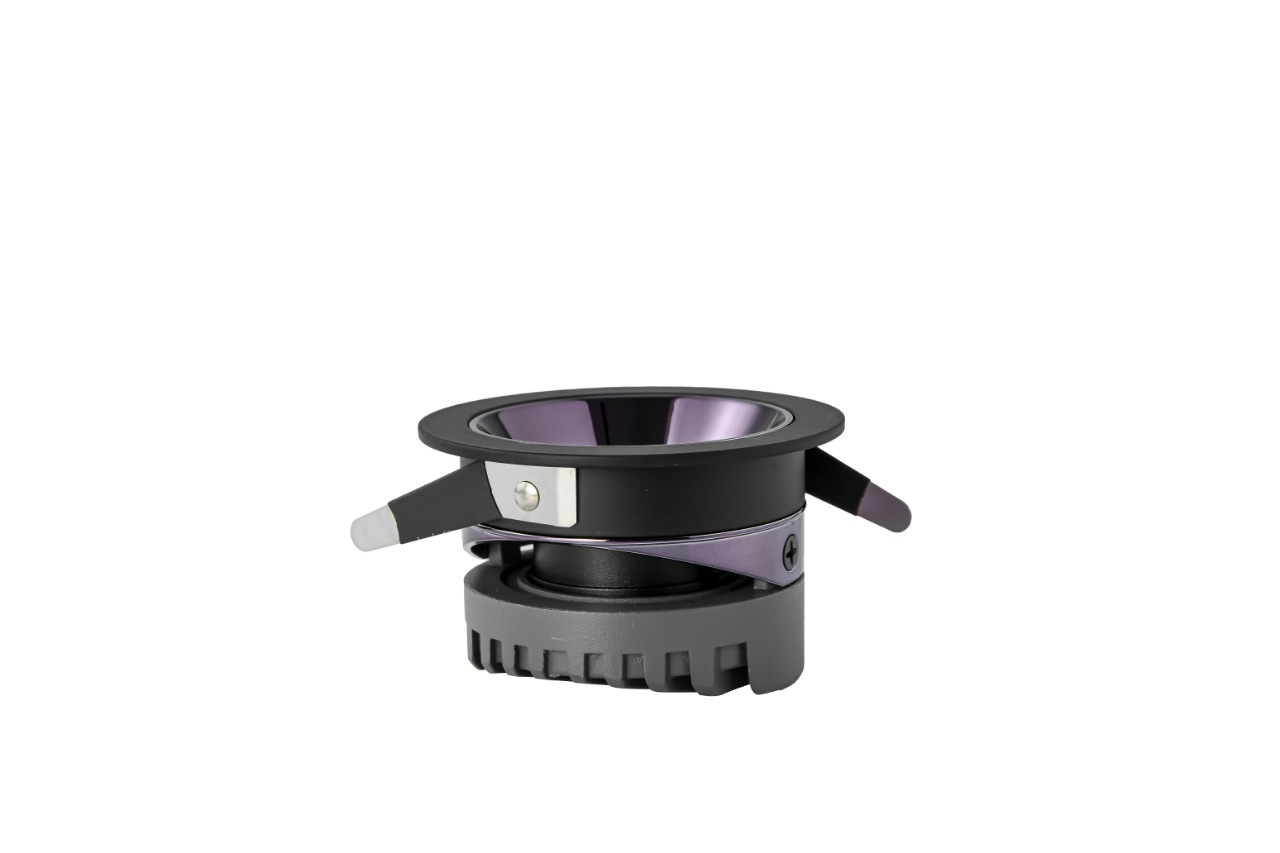 LED 10W黑光杯蜂巢網崁燈/砂黑/砂白