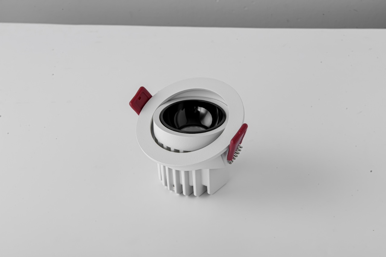 LED 8W可搖式崁燈/砂黑/砂白