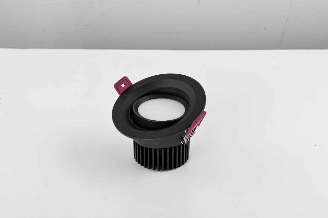 LED 8W擴散版嵌燈/砂黑