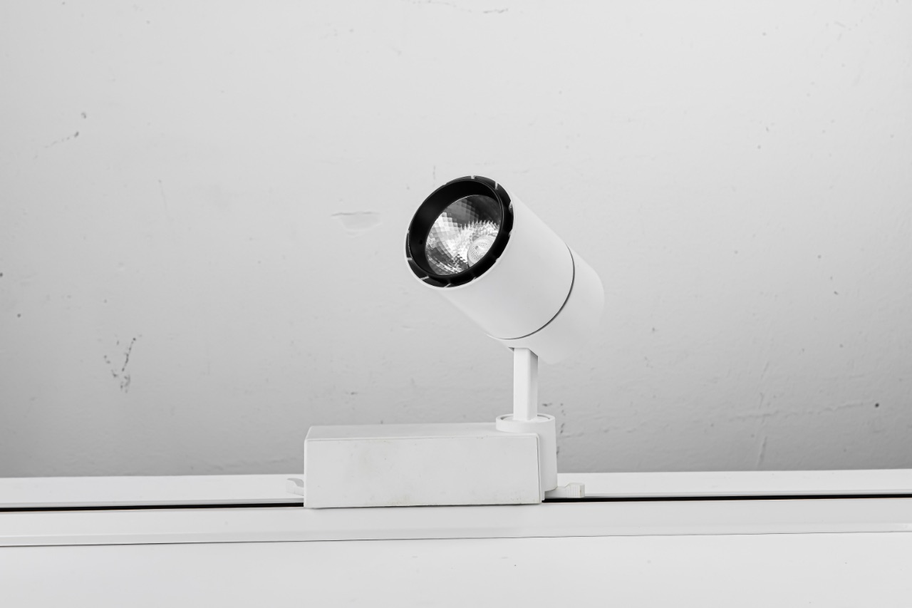 LED 10W 圓筒式軌道燈黑殼