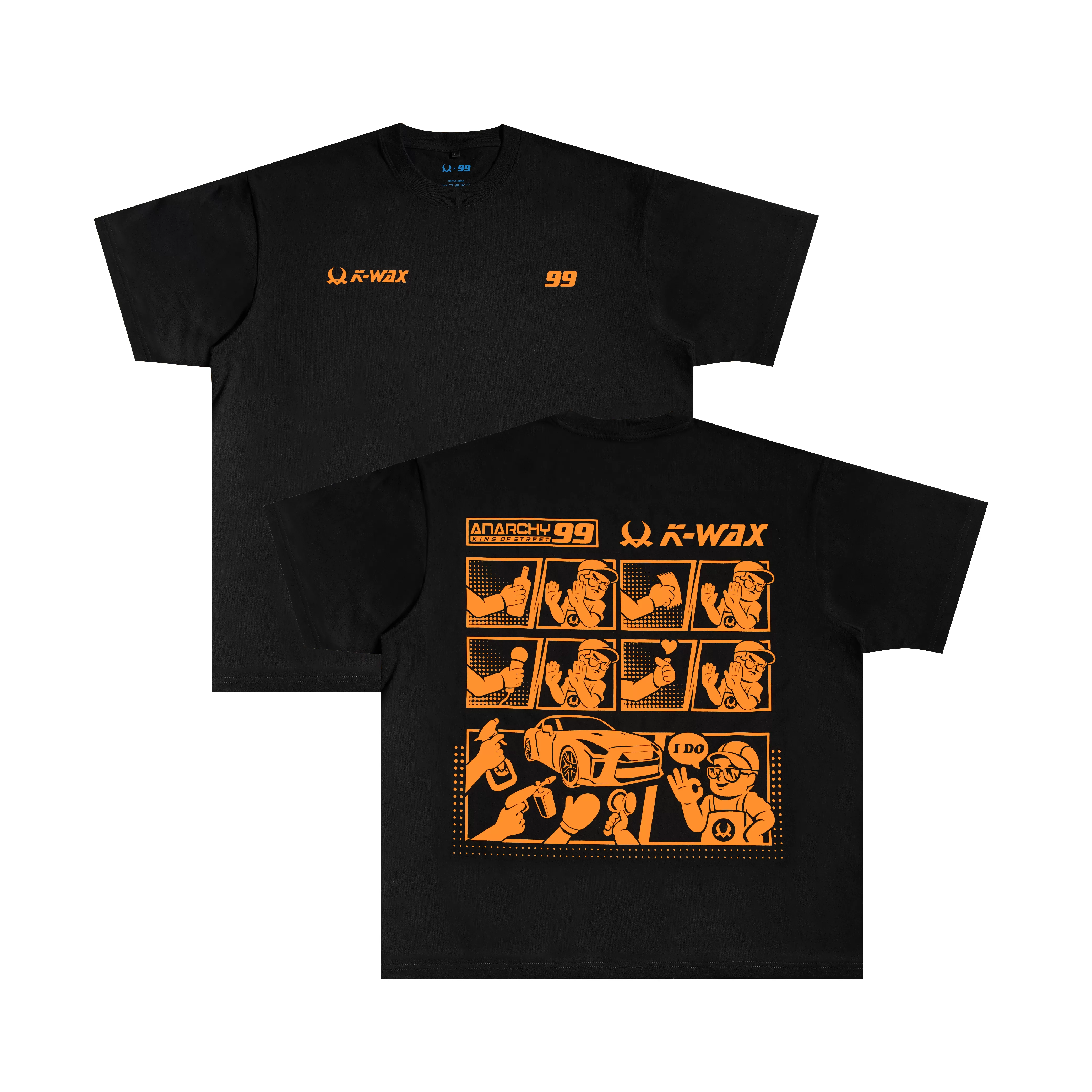 【限量】K-WAX x ANARCHY99 聯名T-Shirt