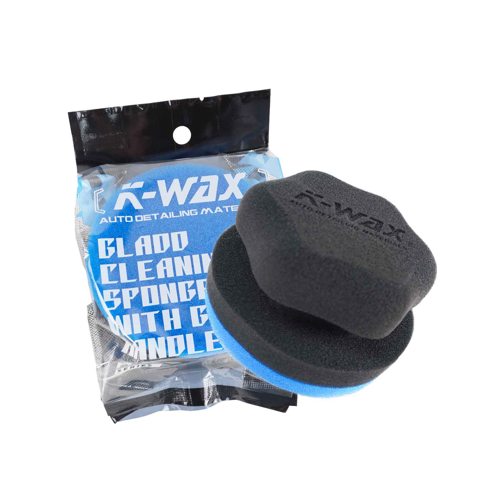 K-WAX 汽車美容材料 - 玻璃海綿-手握式