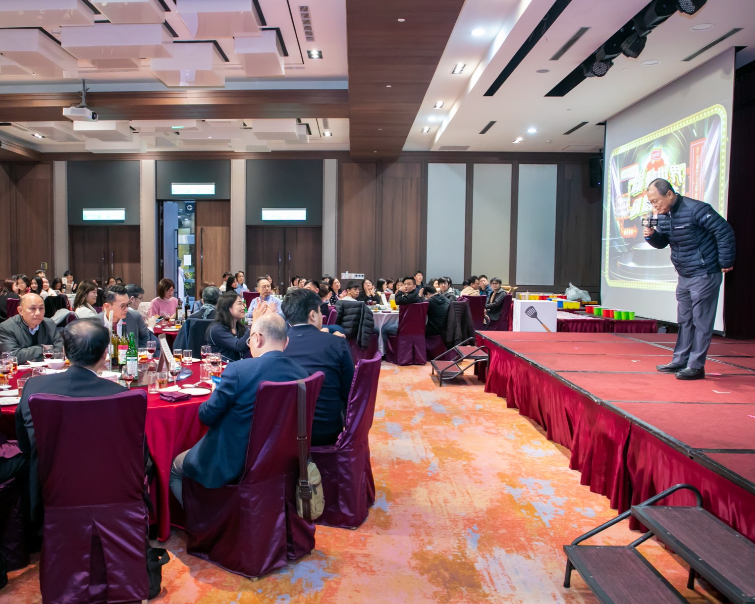 董事長致詞感謝大家辛勞