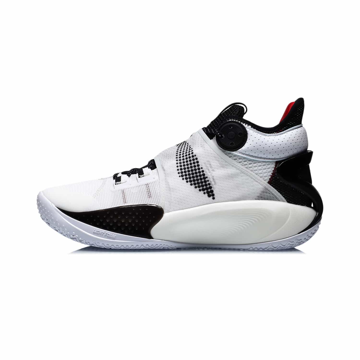 音速 IX 實戰籃球鞋 - 標準白/黑色