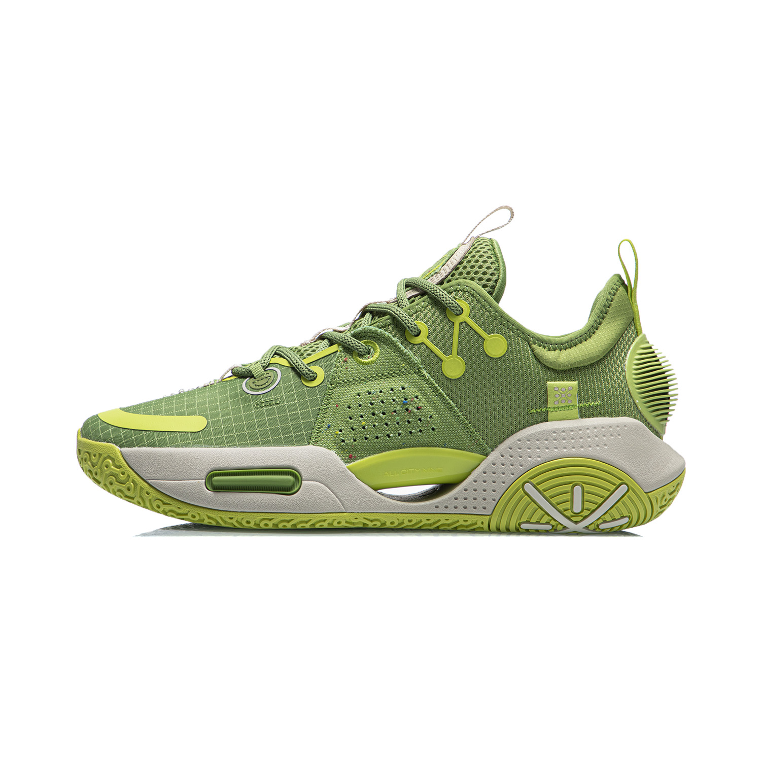 韋德全城9 V1.5 實戰籃球鞋 - 橄欖石綠