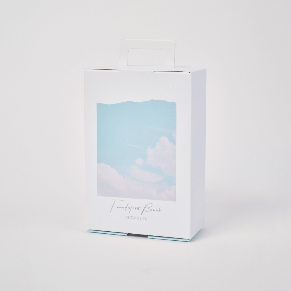 坡型弧面粉底刷（水滴型）-寶寶藍,水滴刷,LSY,LAMSAMYICK,林三益粉底刷,林三益刷具收納