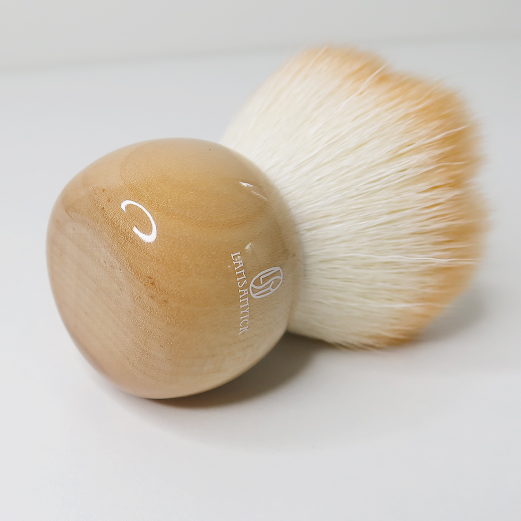 愛戀唐菖蒲-腮紅蜜粉刷(橘),林三益,林三益蜜粉刷,林三益刷具組dcard推薦,林三益刷具,林三益彩妝刷具