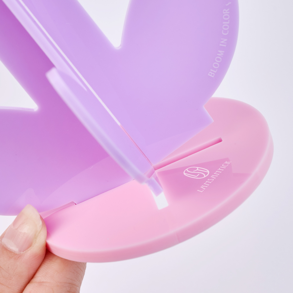 花花刷具晾乾架(粉紫),LSY,LAMSAMYICK,林三益刷具組dcard推薦,林三益刷具,林三益彩妝刷具