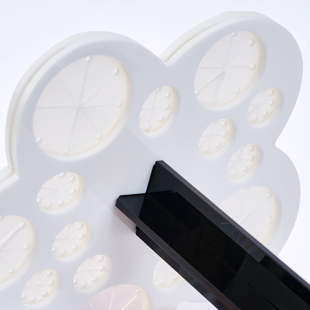 花花刷具晾乾架(黑白),LSY,LAMSAMYICK,林三益刷具清潔,林三益刷具,林三益彩妝刷具