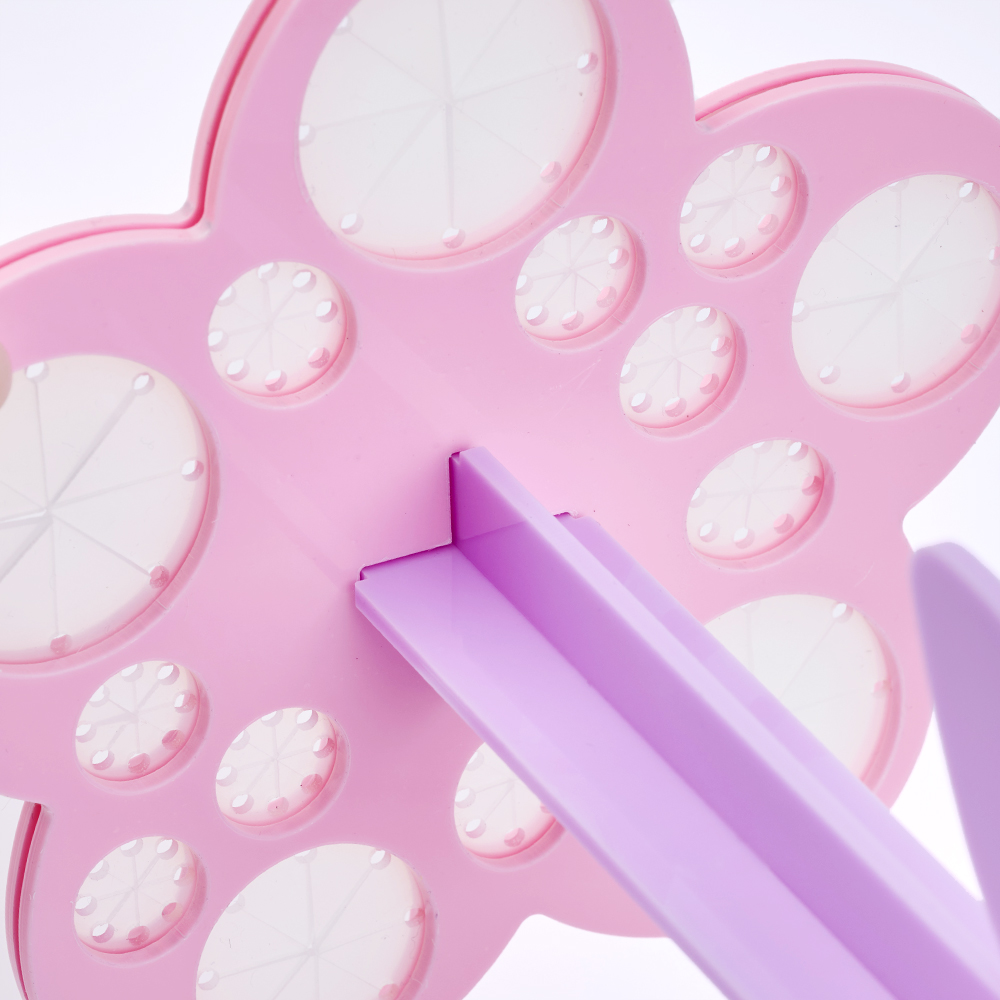 花花刷具晾乾架(粉紫),LSY,LAMSAMYICK,林三益刷具組dcard推薦,林三益刷具,林三益彩妝刷具