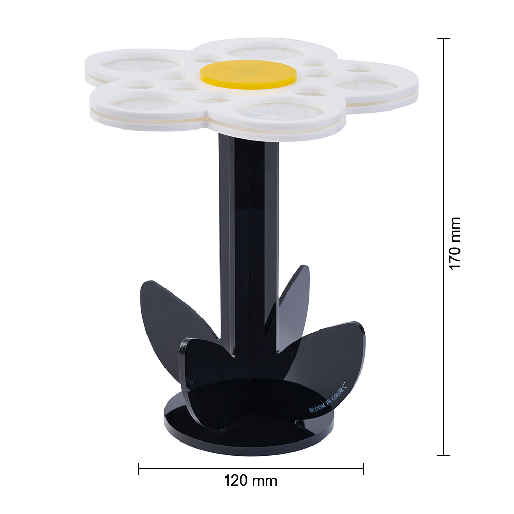 花花刷具晾乾架(黑白),LSY,LAMSAMYICK,林三益刷具清潔,林三益刷具,林三益彩妝刷具