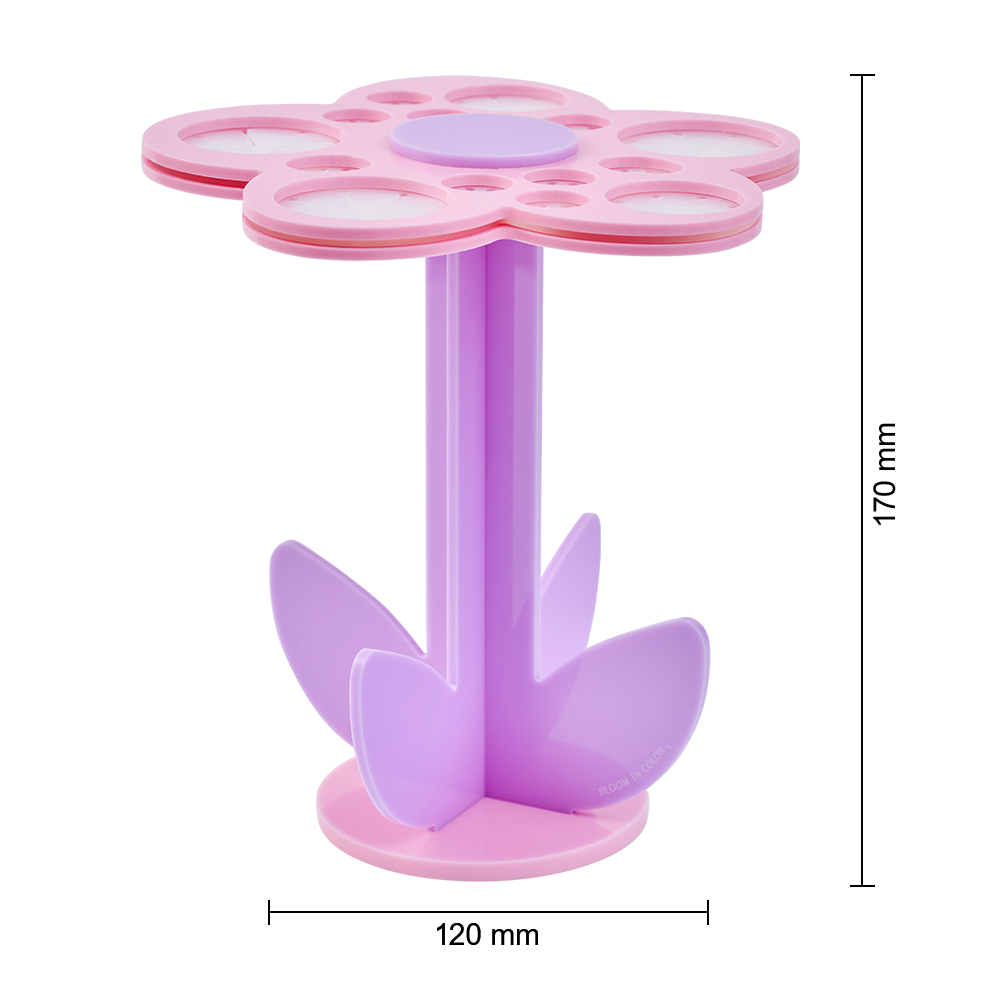 花花刷具晾乾架(粉紫),LSY,LAMSAMYICK,林三益刷具組dcard推薦,林三益刷具,林三益彩妝刷具
