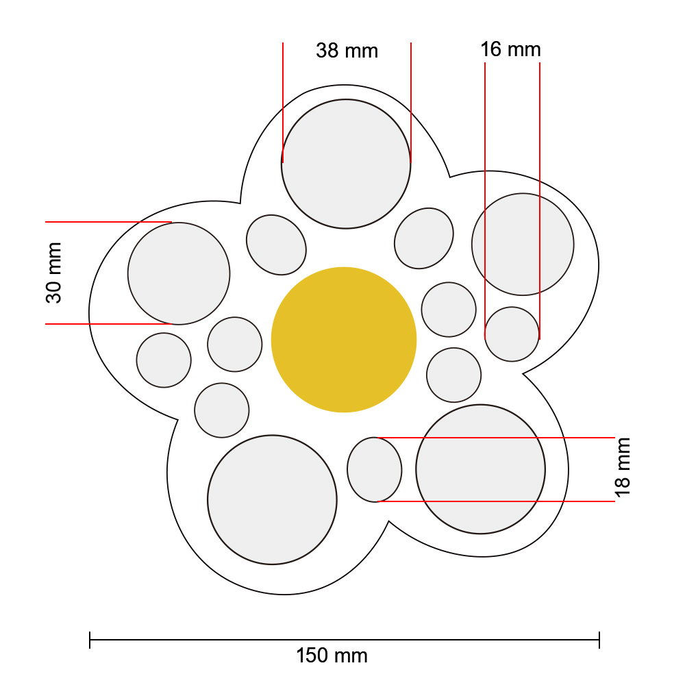 花花刷具晾乾架(黑白),LSY,LAMSAMYICK,林三益刷具清潔,林三益刷具,林三益彩妝刷具
