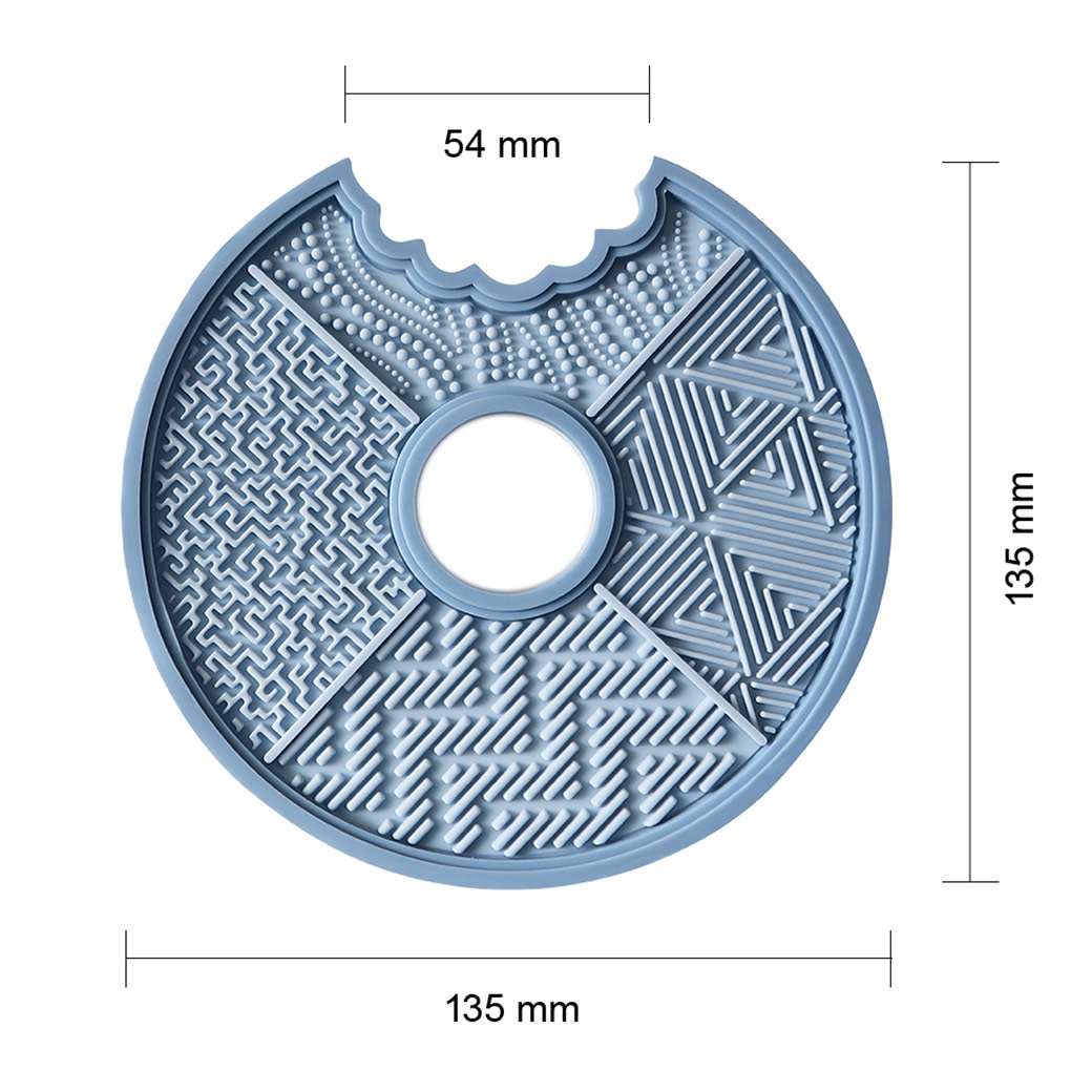 刷毛快速清潔盤組(刷具乾洗),極簡妝容,極簡,膏/液狀妝品,膏/液狀妝品適用,大藍