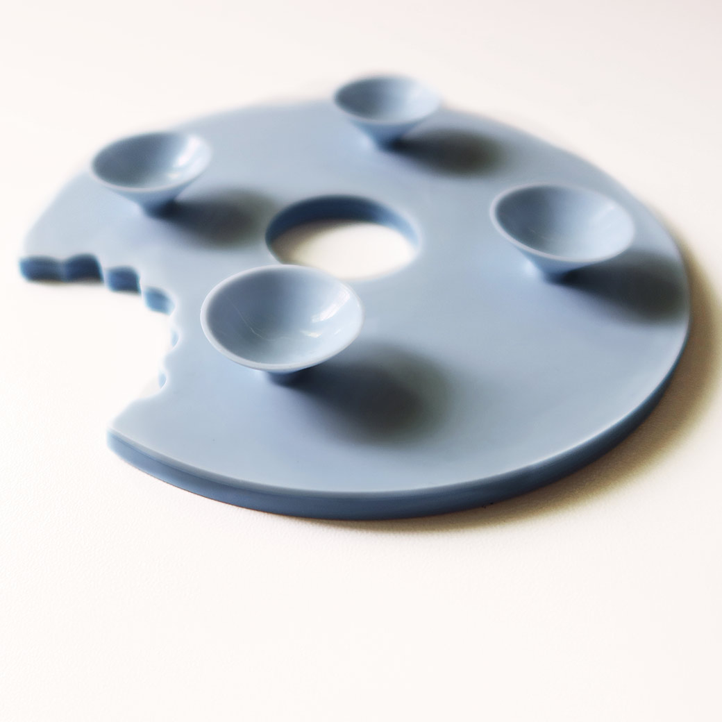 刷毛快速清潔盤組(刷具乾洗),極簡妝容,極簡,膏/液狀妝品,膏/液狀妝品適用,大藍