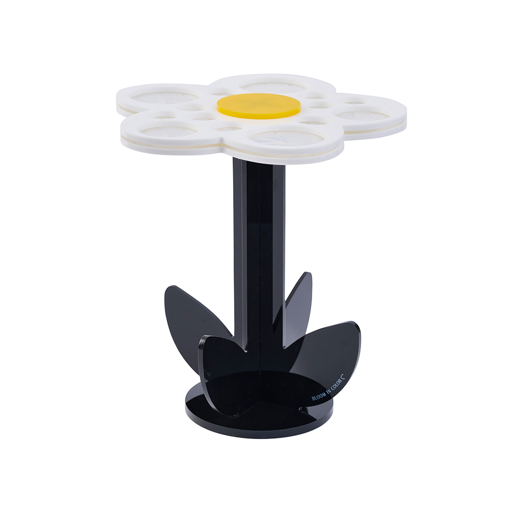 花花刷具晾乾架(黑白)