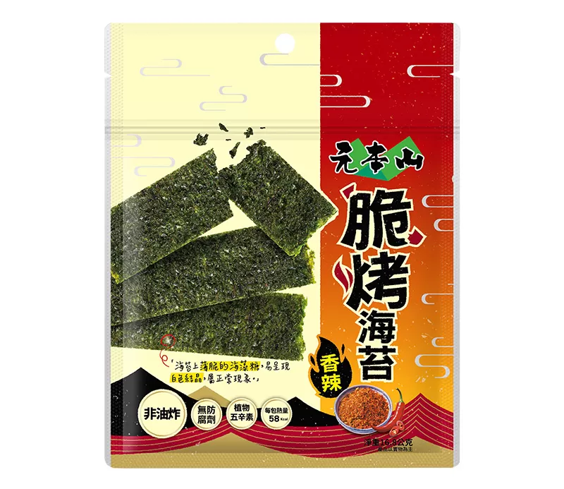 元本山脆烤海苔<br>香辣風味16.8G