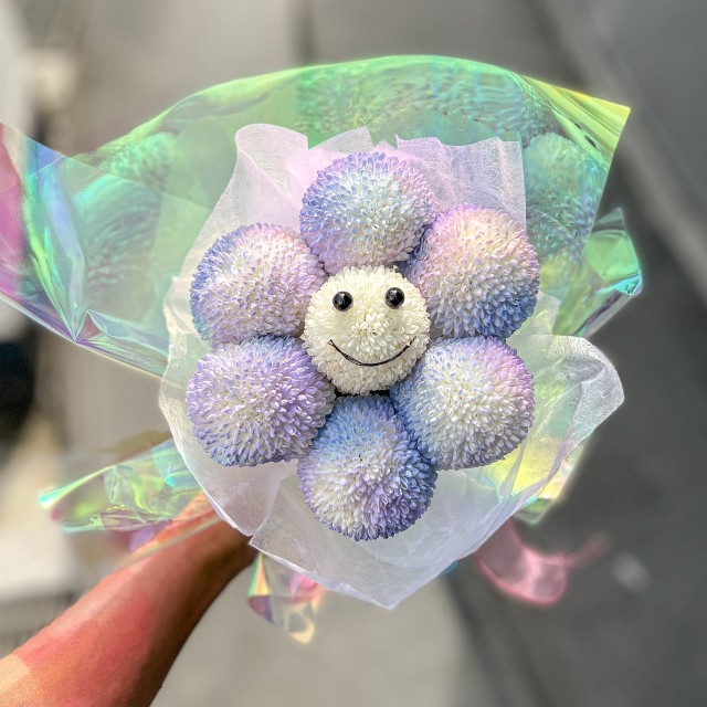 【Flower Plus】 彩虹微笑｜畢業花束(雙北限定)
