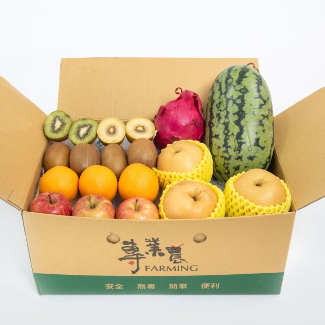 【專業農】 農產百寶箱甜美果物號 7種果物營養滿分