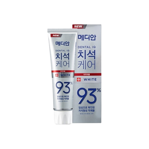 韓國Median 93%強效淨白去垢牙膏 淨白 120g