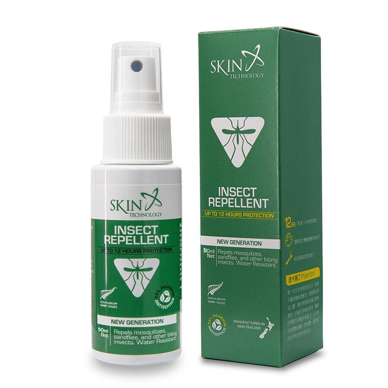 紐西蘭Skin Technology派卡瑞丁25% 12H 長效防蚊液50ml