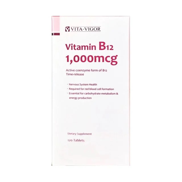 維格 維佳緩釋B12錠 120粒(全素)