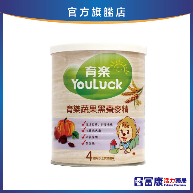 育樂 蔬果黑棗麥精 280g