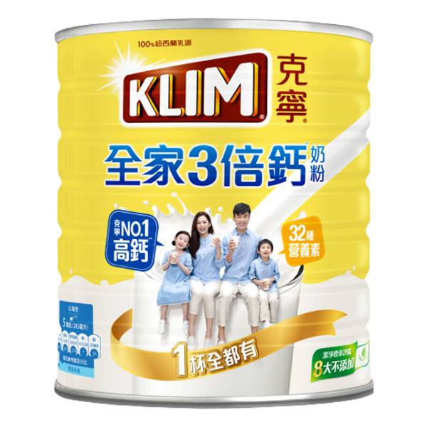 克寧 高鈣全家人奶粉 2.2kg,克寧奶粉,高鈣,成人奶粉,奶粉,F00262