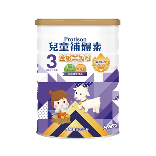 【買6罐贈1罐】兒童補體素 金緻羊奶粉 850g