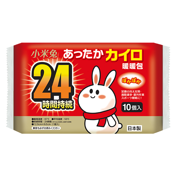 小米兔 手握式暖暖包24H 10入