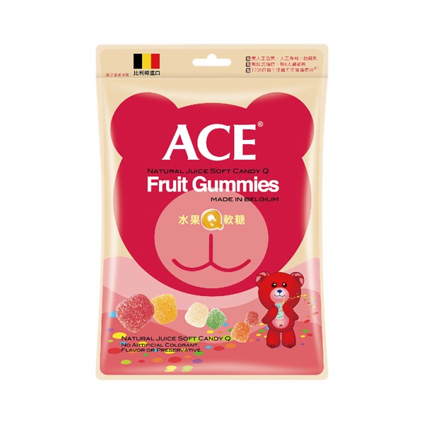 ACE 水果Q軟糖 隨手包 48g