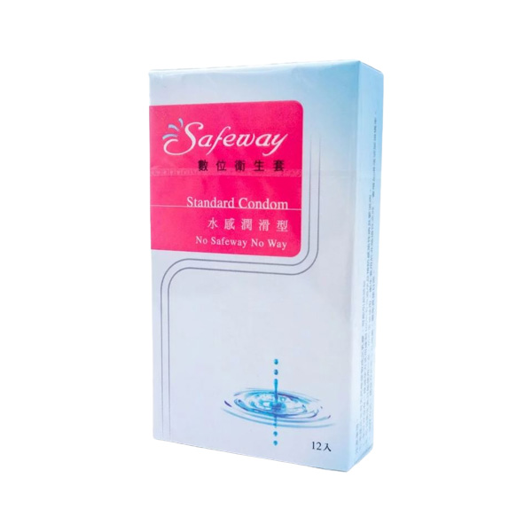 Safeway 數位 保險套潤滑型 12入