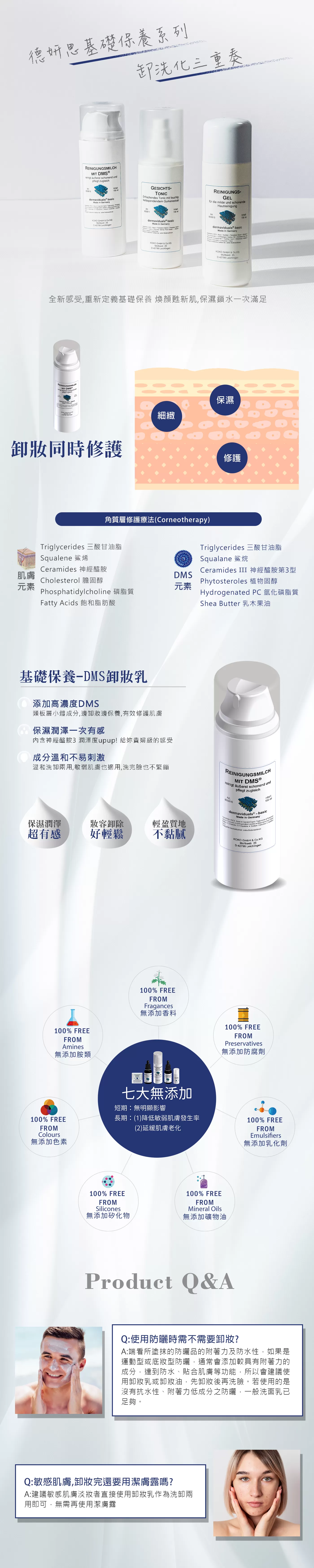 【DMS德妍思 全品項6折】德妍思 卸妝乳 150ml