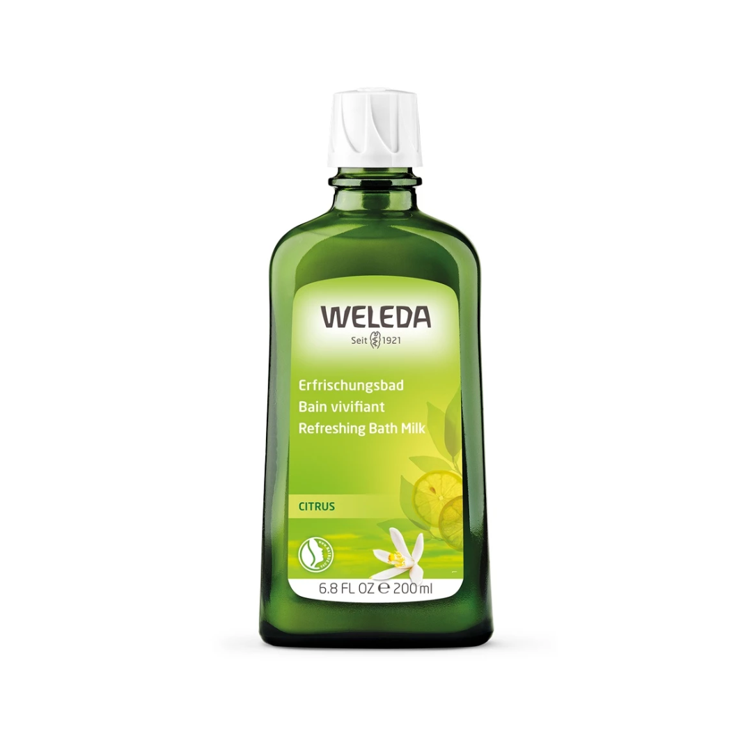 WELEDA薇蕾德 柑橘清新保濕泡澡乳 200ml,▲效期2026.08.31▲,U61440002,WELEDA薇蕾德柑橘清新保濕泡澡乳200ml,福利專區,08004180