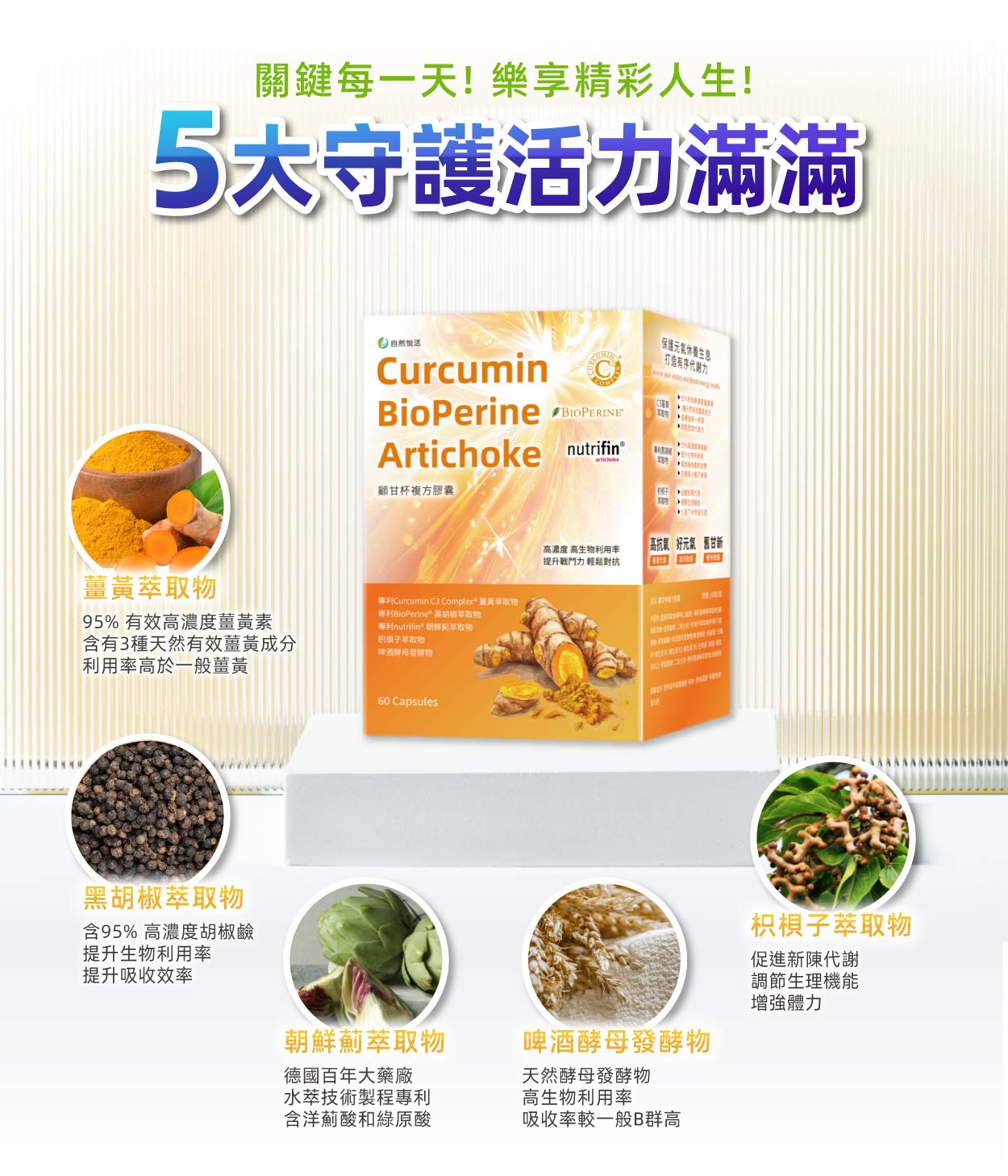 【多件優惠】《自然悅活》顧甘杯複方膠囊 60粒