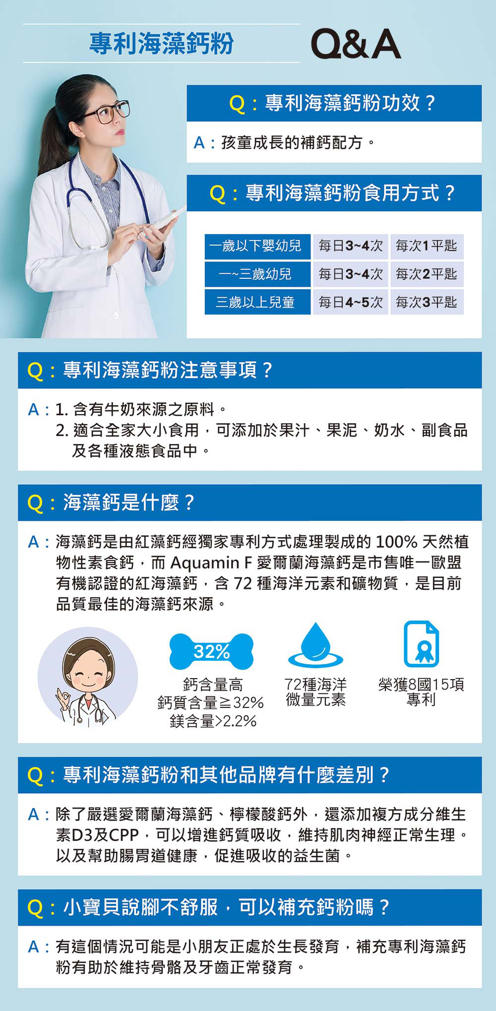 Dr.優護力 專利海藻鈣粉 60包入
