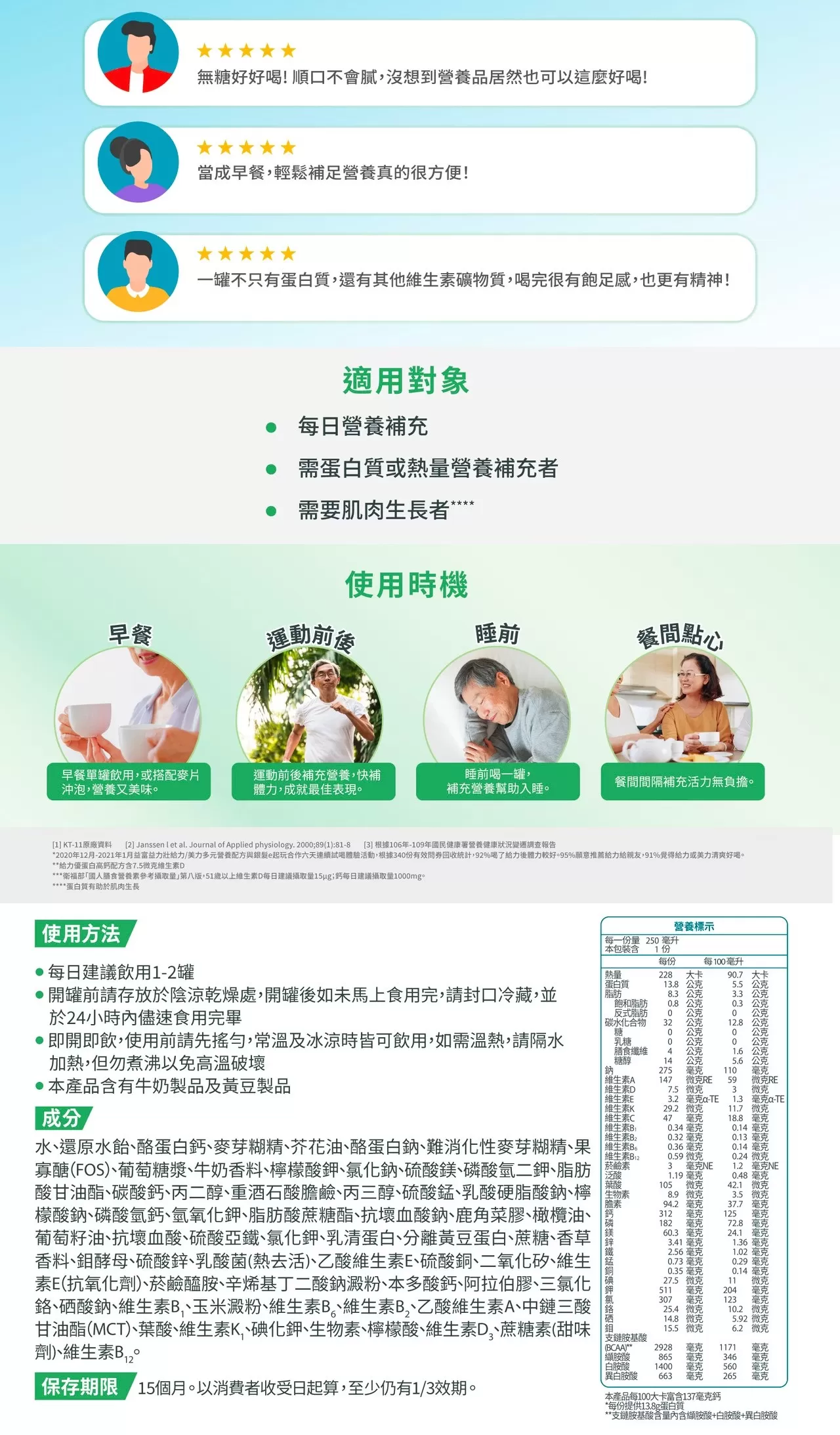 【1箱贈3罐】益富 益力壯給力 優蛋白高鈣配方(原味無糖)  250mlx24入(箱)