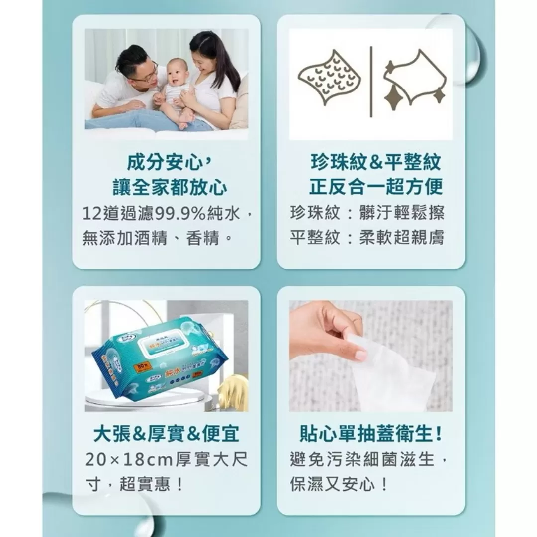 易立爽純水柔濕巾 80抽/包(有蓋),濕紙巾;濕紙巾推薦,▲回購率超高▲,U60840002,易立爽純水柔濕巾80抽/包(有蓋),用過就回不去的濕紙巾！