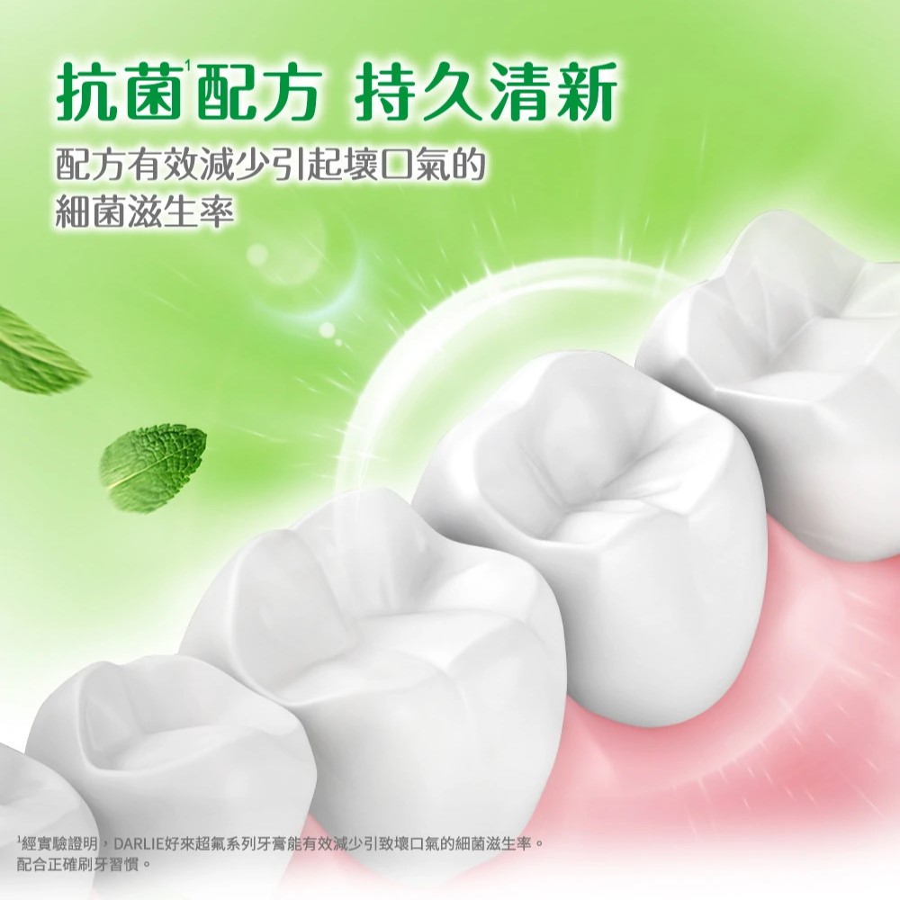 好來 超氟牙膏(原黑人)  250g