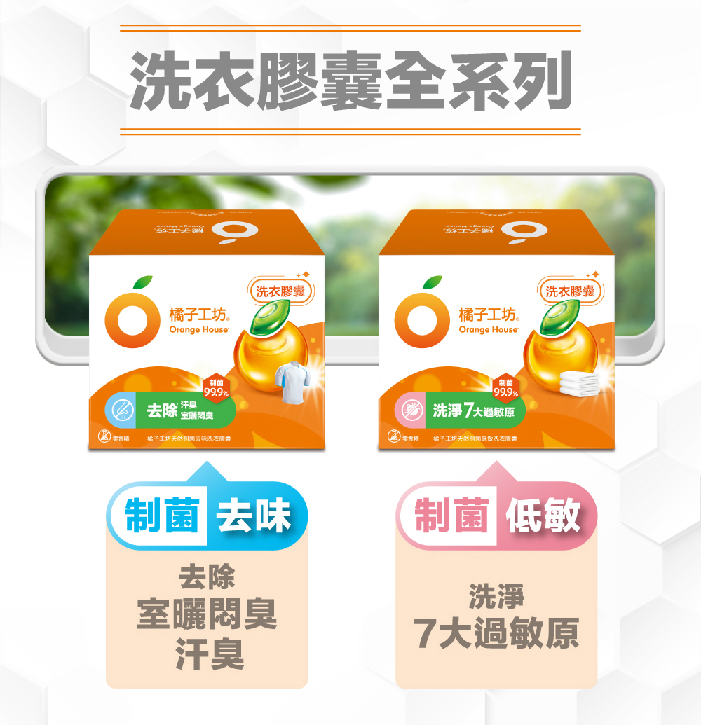 橘子工坊 天然制菌低敏洗衣膠囊 20g 22顆/盒,▲效期2027.06.08▲,U62280001,橘子工坊天然制菌低敏洗衣膠囊20g22顆/盒,福利專區,08004172