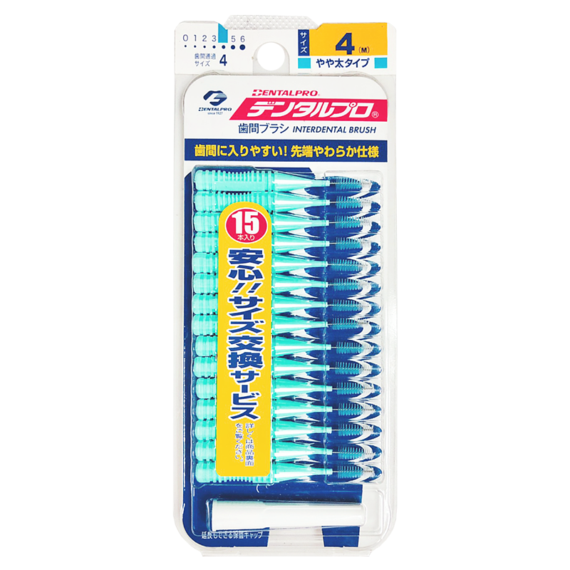 日本Jacks 齒間刷0~5號_15入-I型/10入-L型 (SSSS/SS/S/M/L)