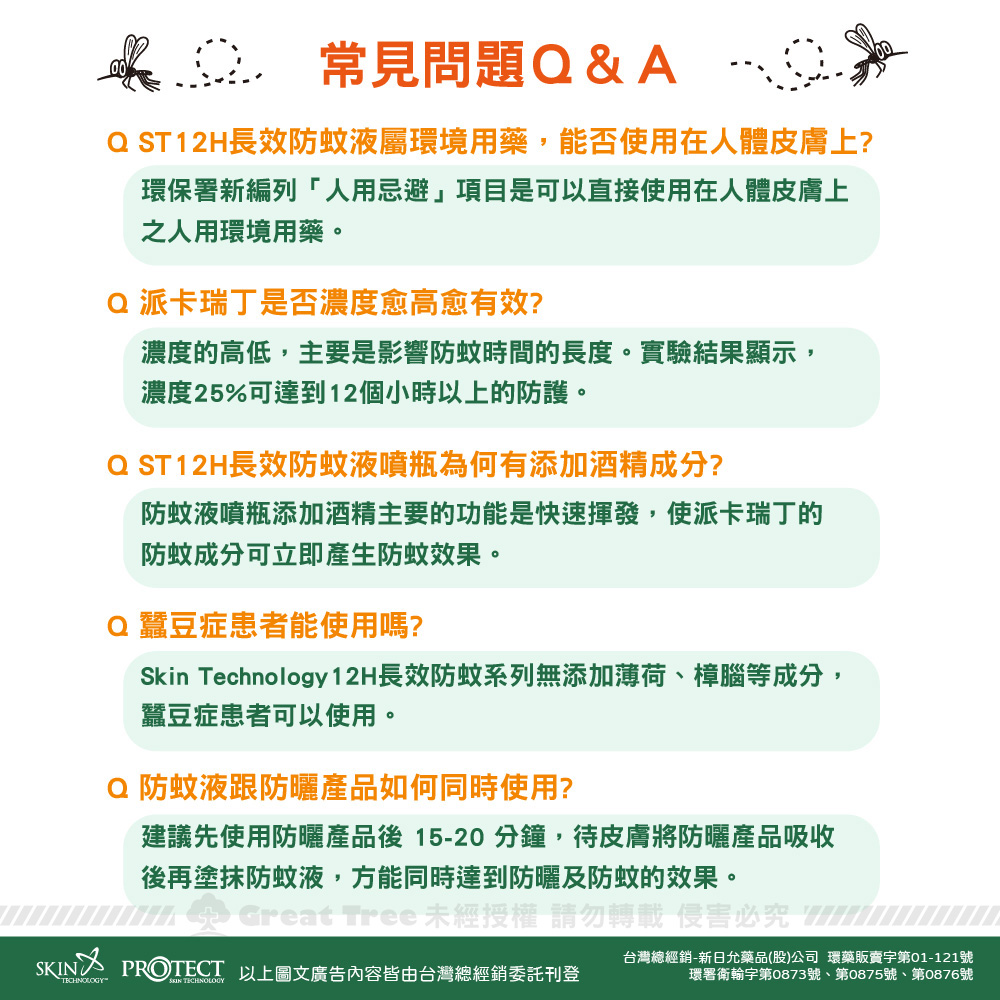 紐西蘭Skin Technology 派卡瑞丁25% 12H 長效防蚊滾珠60ml