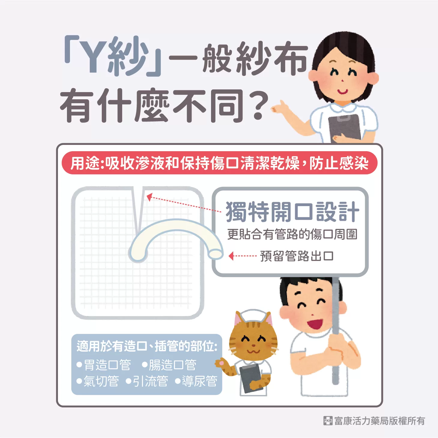 禾捷 Y型滅菌紗布塊 6層2片入( 2吋／3吋／4吋 ) 不織布材質｜術後護理專用｜導管／傷口照護適用