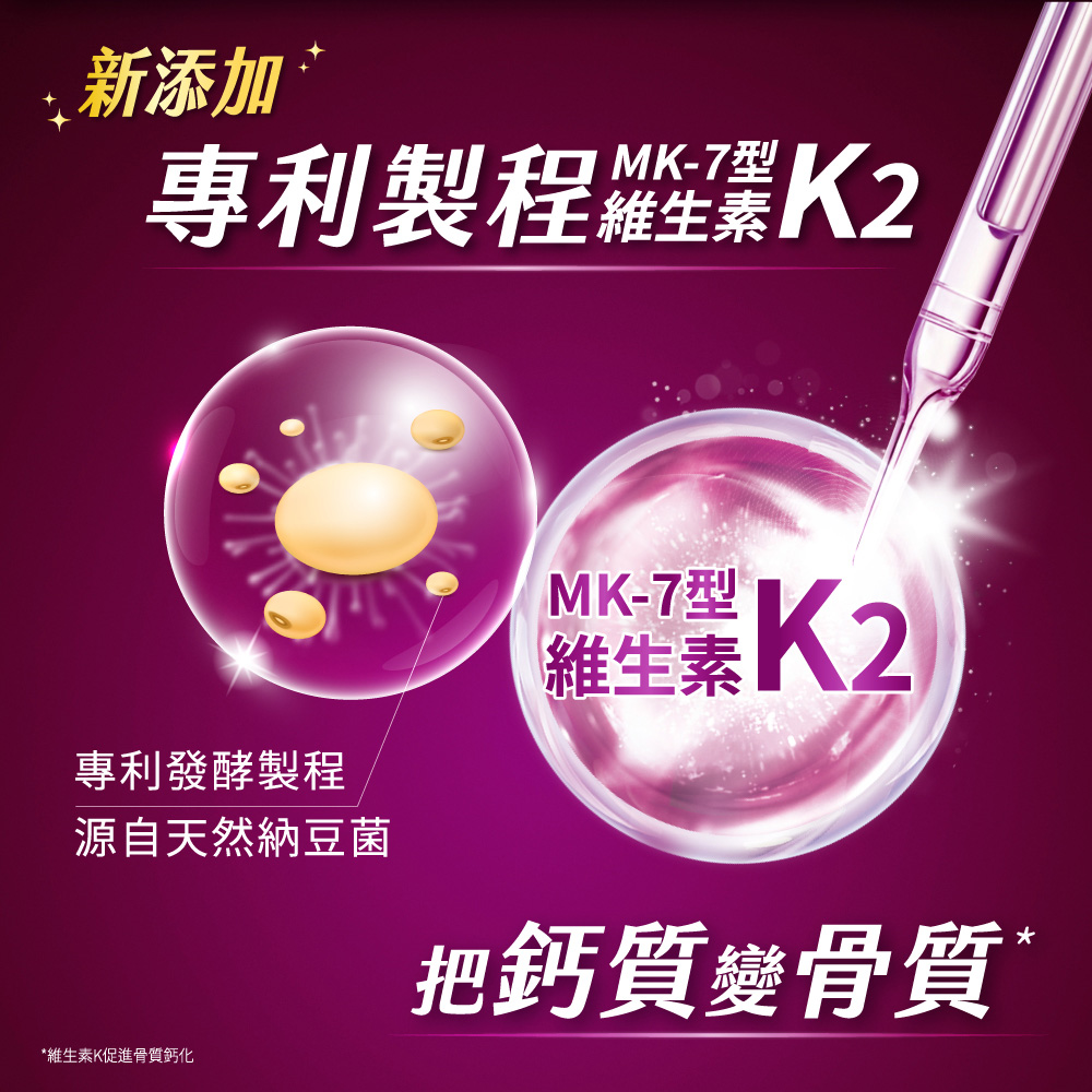 【滿額贈 玻璃耐熱保鮮盒2入】挺立 樂活鈣+K2配方 135錠/罐