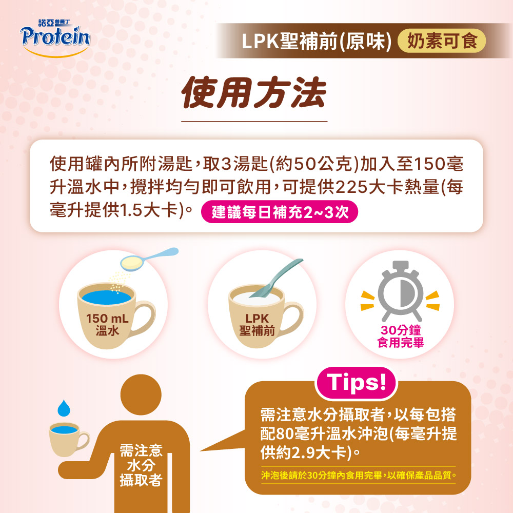 諾亞普羅丁 LPK聖補前 400g/罐,慢性腎臟病,腎臟不好喝甚麼,未洗腎,低鈉配方,普羅丁