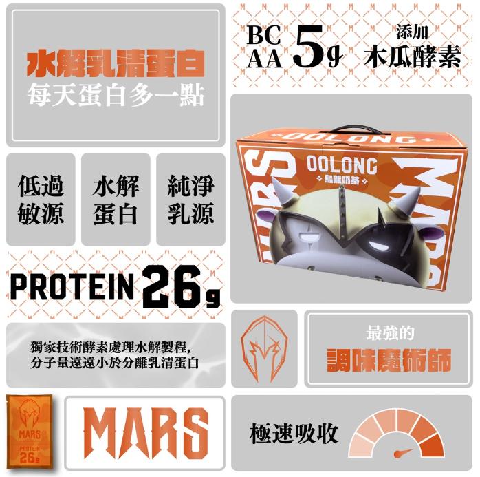 MARS戰神 水解乳清蛋白 35g