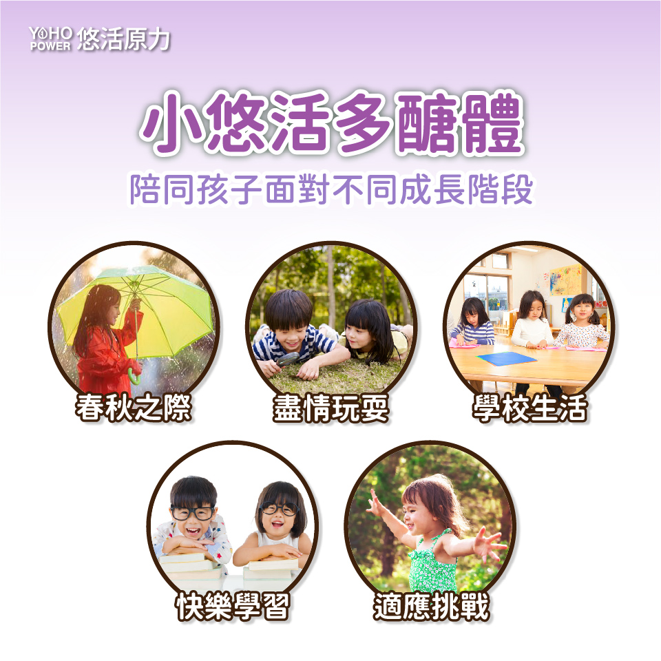 YOHO悠活原力 小悠活兒童多醣體咀嚼錠 30錠