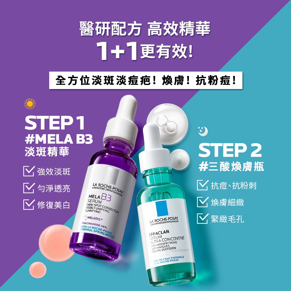 【任2件75折 滿額贈好禮】理膚寶水極效三重酸煥膚精華30ml,油性肌,抗痘,抗痘精華,青春痘,痘痘